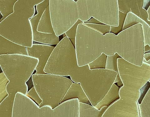 Brass Bow Tie Stamping Blanks