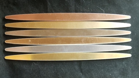 Nickel Silver Tapered Cuff Stamping Blanks