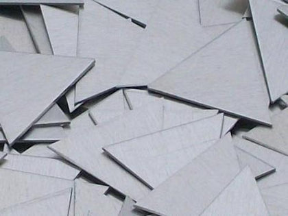 Aluminum Triangles Stamping Blanks