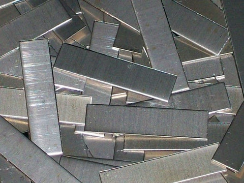 Nickel Silver Tags Stamping Blanks R2, 1" - 1 1/8"