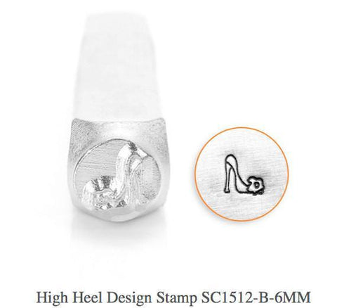 High Heel Design Stamp, 6MM