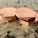 Copper Octagon Stamping Blanks