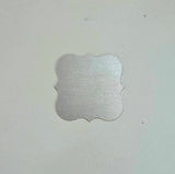 Laser Cut Square Plaque Stamping Blanks