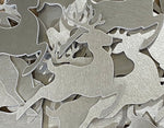 Aluminum Reindeer Ornament Stamping Blanks