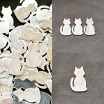 Pewter Cast Cat Stamping Blanks