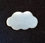 Pewter Cast Cloud Stamping Blanks