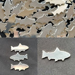 Pewter Cast Fish Stamping Blanks