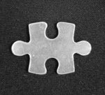 Pewter Cast Puzzle Stamping Blanks, 4-sided