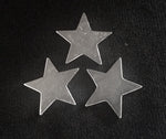 Pewter Cast Stars Stamping Blanks