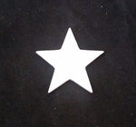 Pewter Cast Stars Stamping Blanks