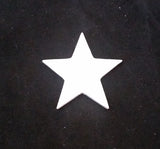 Pewter Cast Stars Stamping Blanks