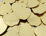 Brass Apple Stamping Blanks