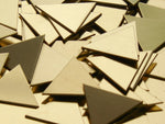 Brass Triangles Stamping Blanks