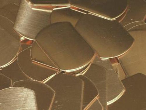 Bronze Dog Tags Stamping Blanks