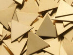 Bronze Triangles Stamping Blanks