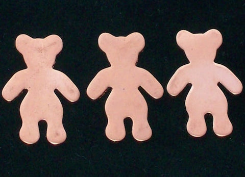 Copper Specialty Teddy Bear Blanks