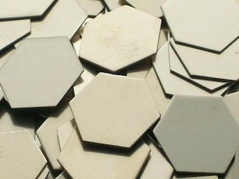 Nickel Silver Hexagons Stamping Blanks