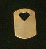 NuGold Dog Tags Stamping Blanks