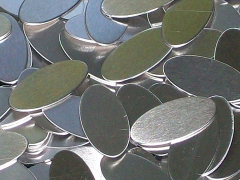 Stainless Ovals Stamping Blanks - 50% OFF - Price as Marked