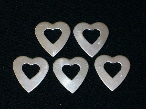 Aluminum Heart Washer Stamping Blanks Sale Item1