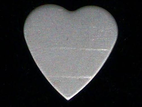 Nickel Silver Heart Stamping Blanks