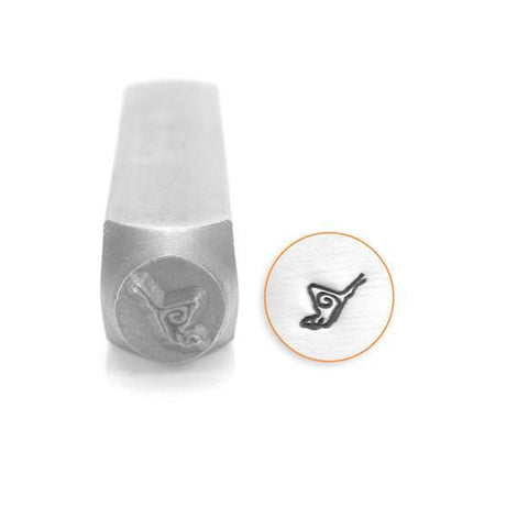 Butterfly Design Stamp, 6MM
