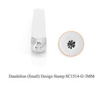 Dandelion Design Stamp, 3MM