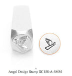 Angel Design Stamp, 6MM