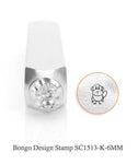 Bongo Design Stamp, 6MM