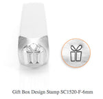 Gift Box Design Stamp, 6MM