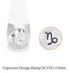 Capricorn Design Stamp, 6MM