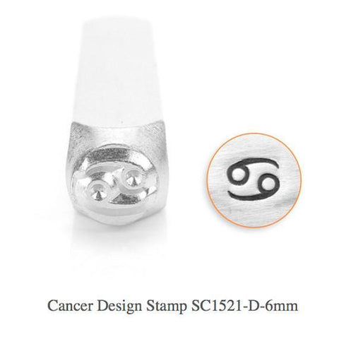 Cancer Design Stamp, 6MM