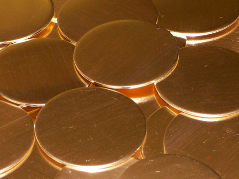 NuGold Discs Stamping Blanks