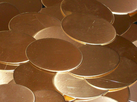 NuGold Ovals Stamping Blanks