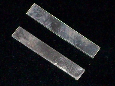 Sterling Silver Tags Stamping Blanks R1, 3/8" - 1 1/4"