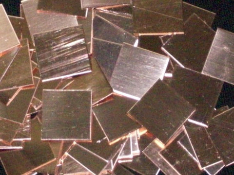 Copper Squares Stamping Blanks