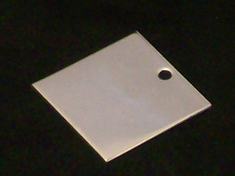 Stainless Steel Squares Stamping Blanks